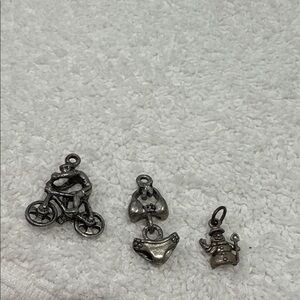 Silver Charm Set